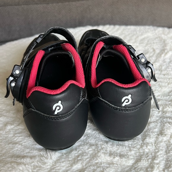 Peloton Black and Red Biking Sneakers - Picture 4 of 9
